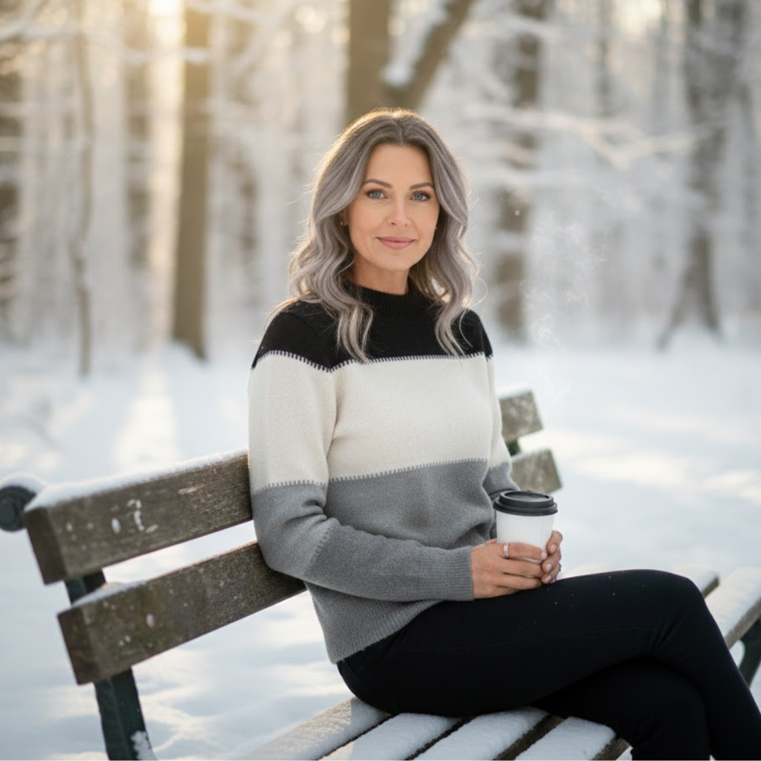 Elina | Suéter de Rayas Clásico