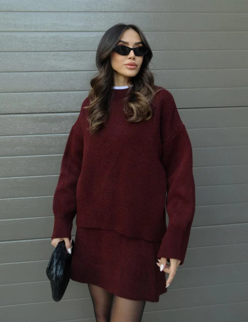 Conjunto de punto lujoso