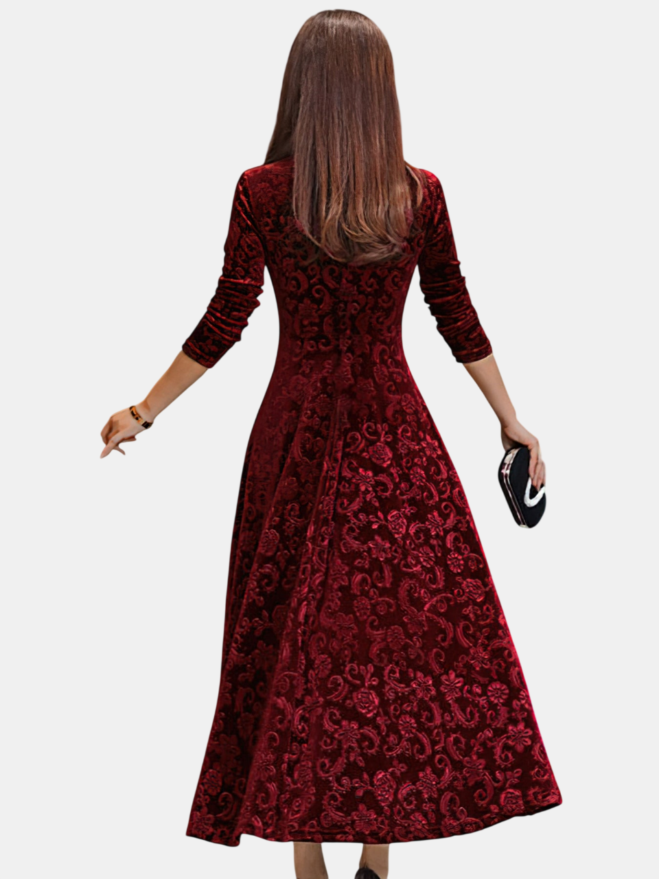 Denise | Vestido de Terciopelo Festivo