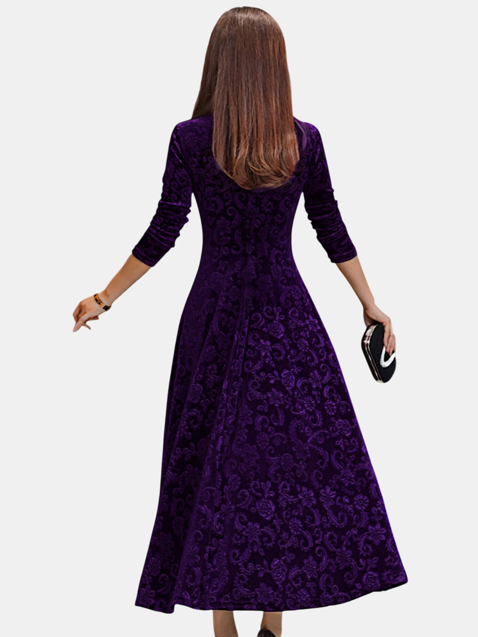 Denise | Vestido de Terciopelo Festivo