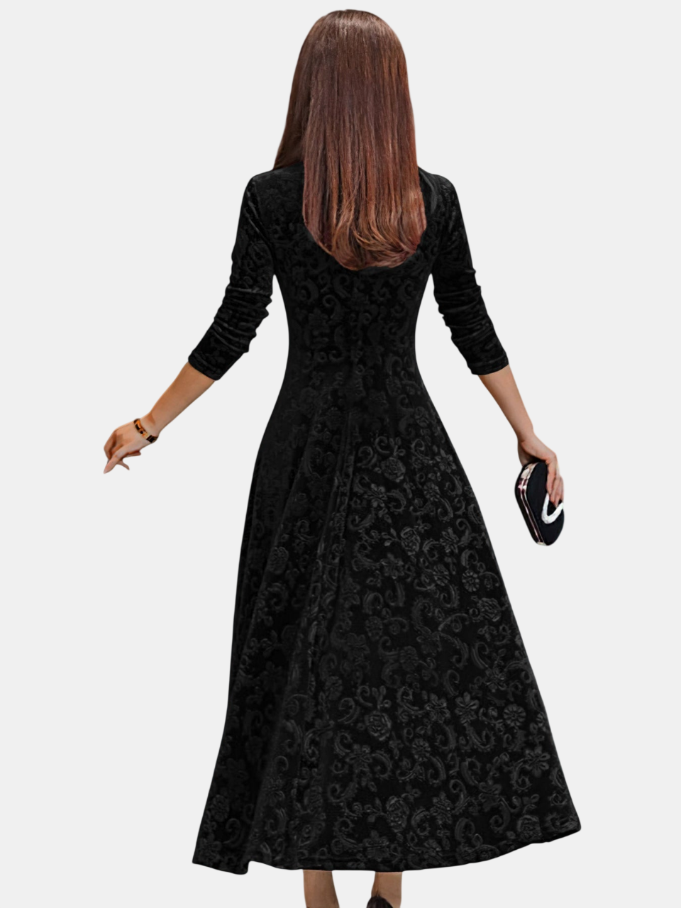 Denise | Vestido de Terciopelo Festivo