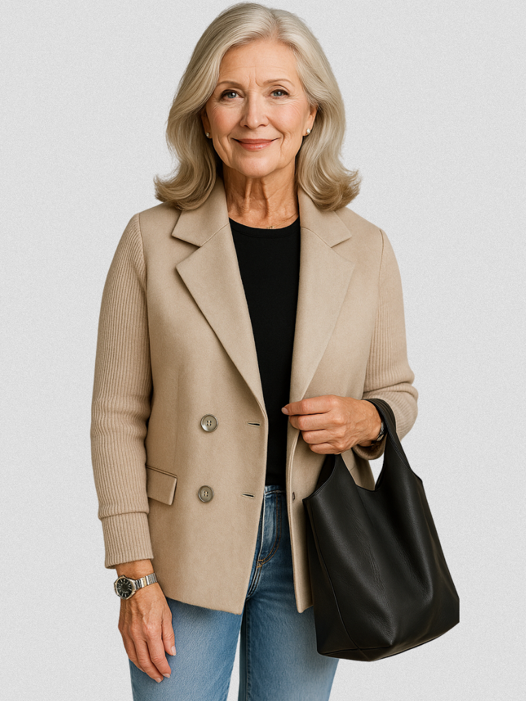 Elena | Blazer de punto elegante