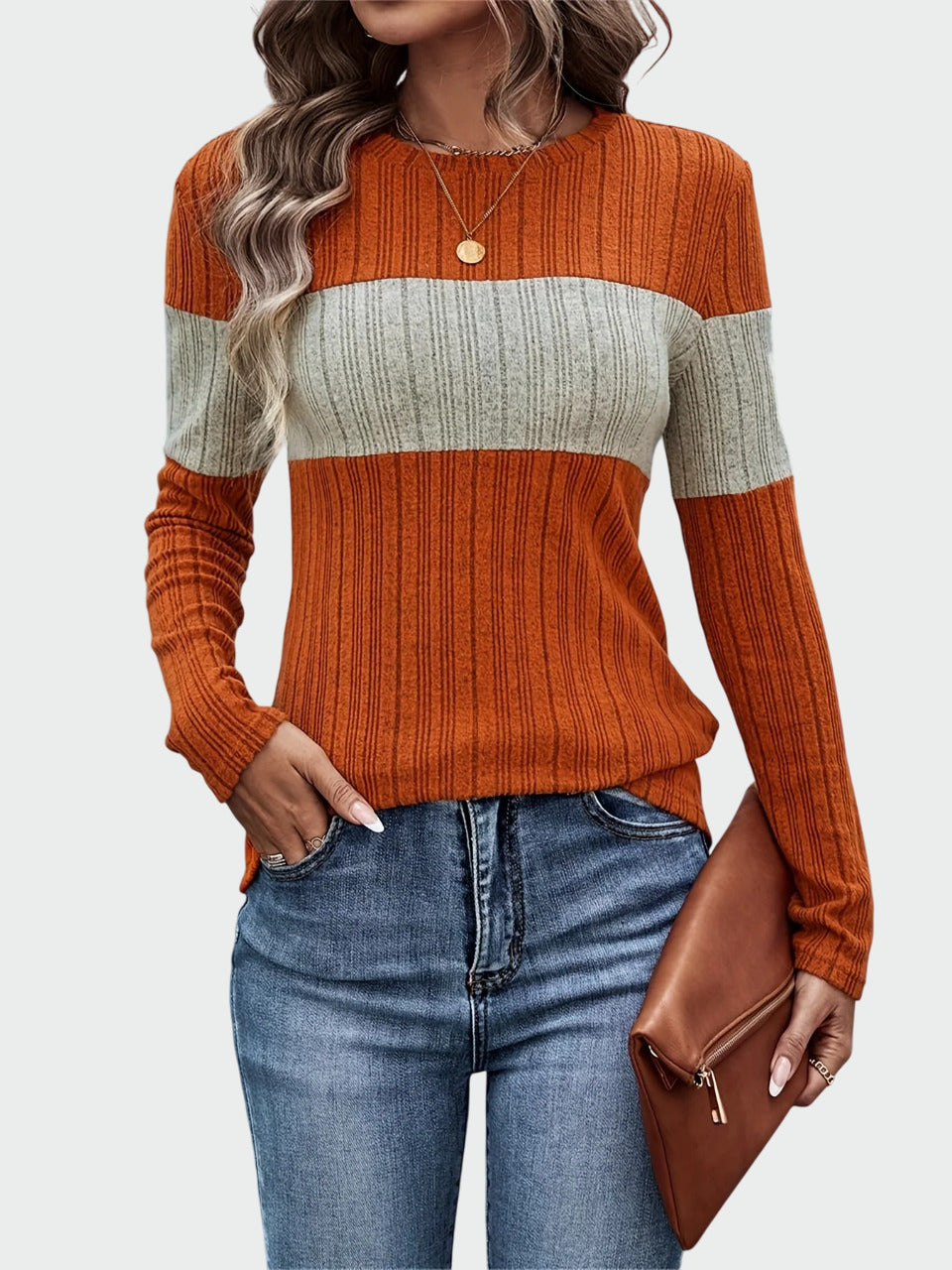 Aurora | Jersey de Punto a Rayas