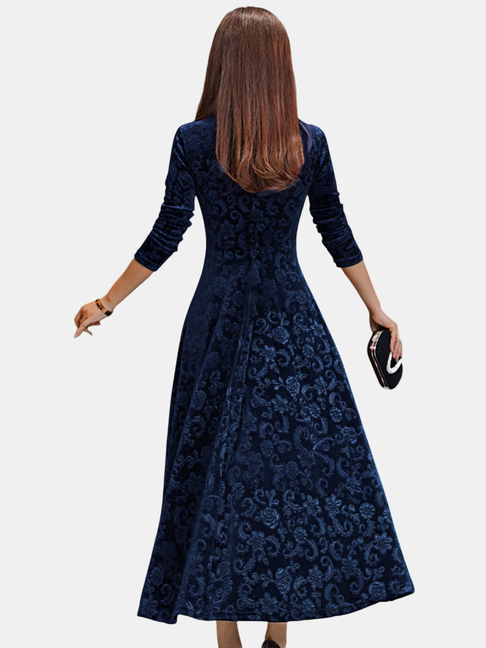 Denise | Vestido de Terciopelo Festivo