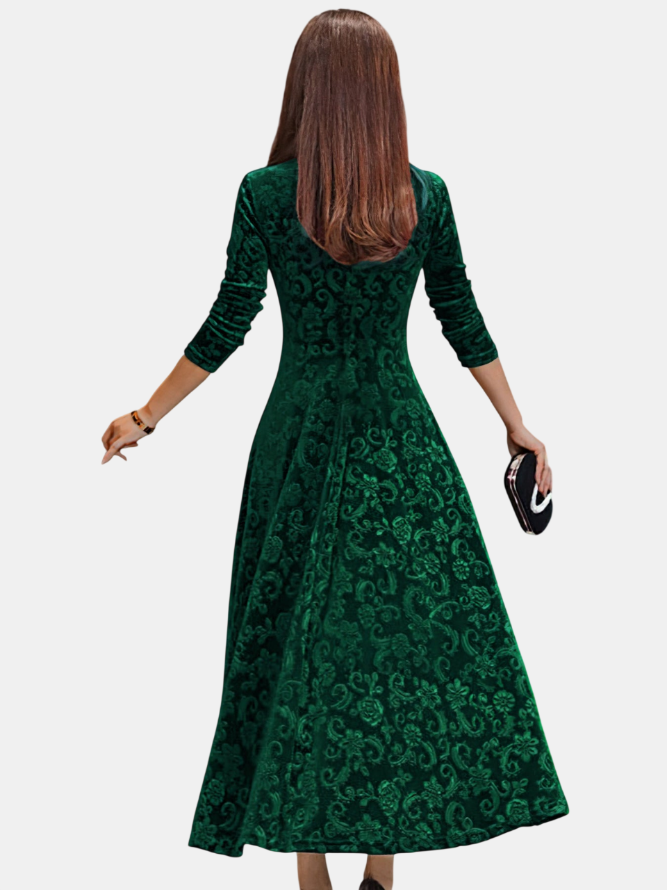 Denise | Vestido de Terciopelo Festivo