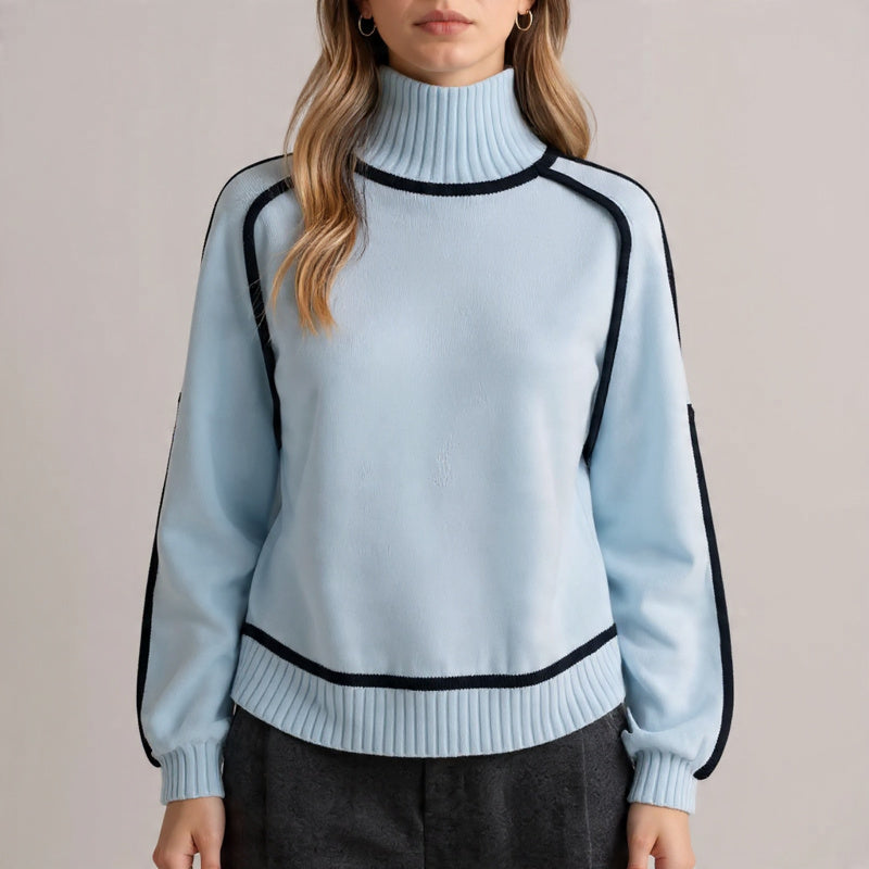 Donna | Suéter elegante de cuello alto