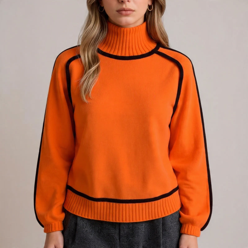 Donna | Suéter elegante de cuello alto